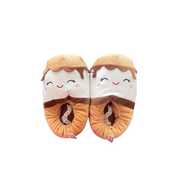 Squishmallows slippers Carmelita the S'more size 5 - Picture 9 of 11